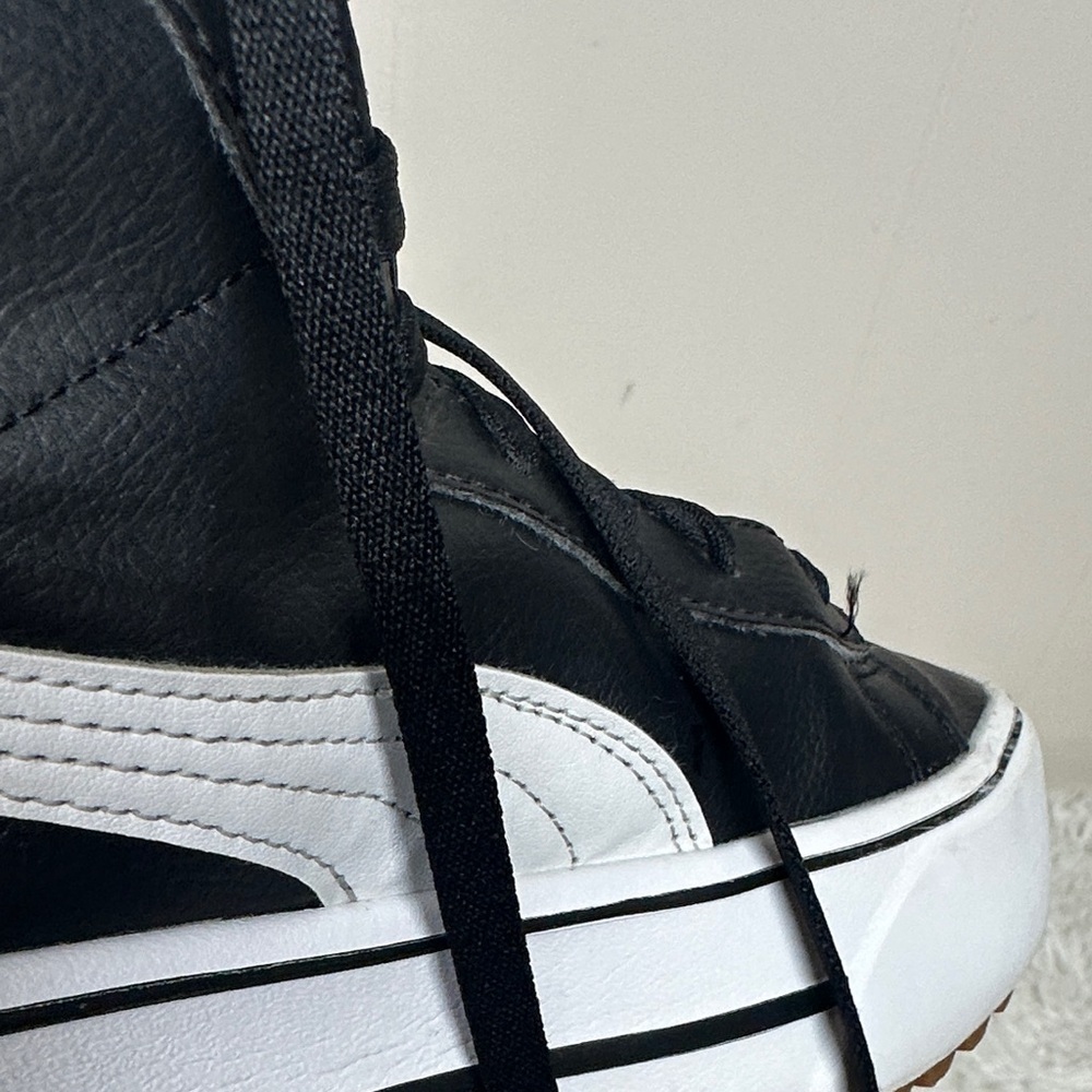 PUMA Kaia Leather high top platform sneaker Excellent Condition Sz8 - Picture 10 of 14